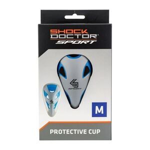 Shock Doctor Sport Protective Cup Medium Youth Age 12-15 Years Blue